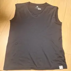le coq sportif ノースリーブシャツ 黒バスケインナー