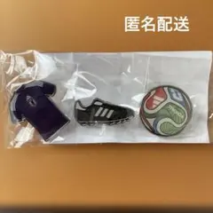 日本代表　サッカー　2026 ピンバッチ　アディダス　adidas