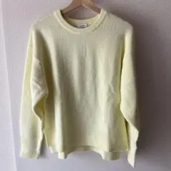 GLOBAL WORK/ふわふわHugmeクループルオーバー　イエロー　REG