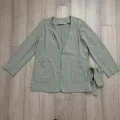 [ナノユニバース]LB.04/軽量スーパーストレッチ ノーカラージャケット