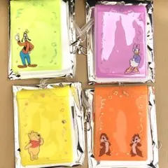 ディズニーストア　シークレットカードホルダー　スタンドカードケース　4点セット