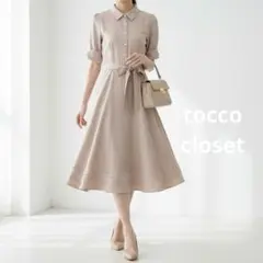 tocco closet トッコクローゼット 半袖 ワンピース