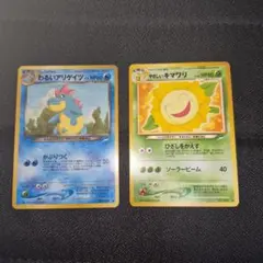 美品】旧裏ポケモンカード まとめ売り ニドリーナ アリゲイツ キュウコン