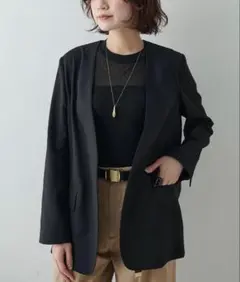 Whim Gazette ウィム ガゼット　今期シアーノーカラージャケットのサムネイル