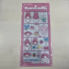 サンリオキャラクターズプラスチックモデル風シール♡マイメロディ♡