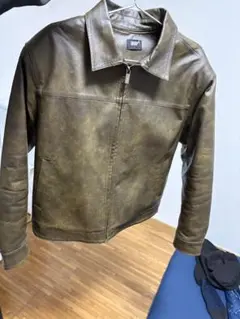 フェイクレザージャケット ほぼ新品 S〜Mサイズ相当