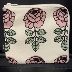 B.O.F. バラ柄ポーチ　北欧風