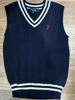 East Boy Comet ネイビー Vネックベスト 120