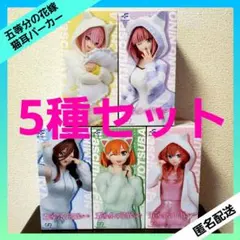 五等分の花嫁 Fascinity 一花 二乃 三玖 四葉 五月 猫耳パーカー