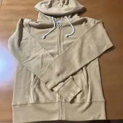 Champion ベージュ フルジップパーカー