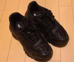 【未使用】オリエンタルトラフィック　スパンコール厚底スニーカー　OT3752