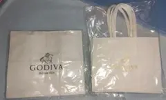 GODIVA ギフト袋 ホワイト