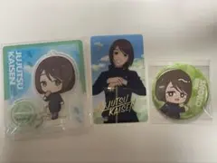 呪術廻戦 家入硝子 アクリルスタンド 缶バッジ