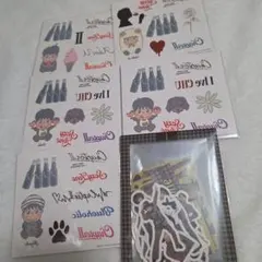 SexyZone ボディシール、フレークシールセット