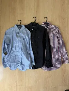 Ralph Lauren ラルフローレン 長袖シャツ 3点セット　L-XL