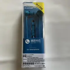 ELECOM EHP-SMIN110BU ブルー イヤホンのサムネイル