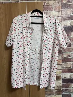 コロンビア　魚柄シャツのサムネイル