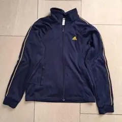 アディダスadidas ●ジャージ ジャケット Lサイズ ネイビー