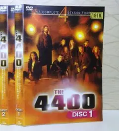 THE4400 シーズン4 DVD２枚セット（レンタル版）１と2