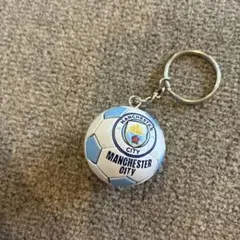 MANCHESTER CITY サッカーボール キーホルダー