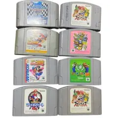 NINTENDO64 ゲームソフト 8本セット