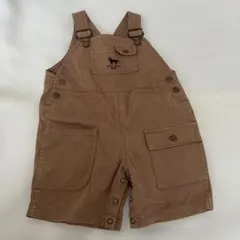 Dog Dept Kid's オーバーオール ブラウンのサムネイル
