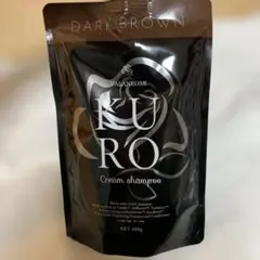 KURO Cream Shampoo ダークブラウン 400g - メルカリ
