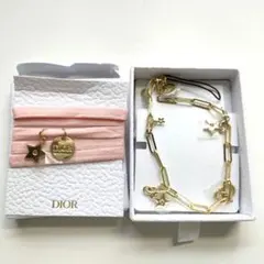 Christian Dior ディオール チャーム リボンブレスレット セット