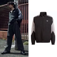 常田大希着用 adidas SPRTナイロンジャケット トラックジャケット
