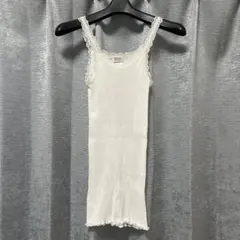 GioiPi レース付きタンクトップ サイズ3 ホワイト