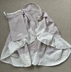 SWEET MOMMY 授乳ケープ ベージュ ストライプ