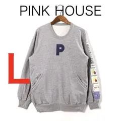 最終価格 ピンクハウスのグレーのトレ―ナ― 2026年最新】PINK HOUSE レディース トレーナー・スウェットの人気