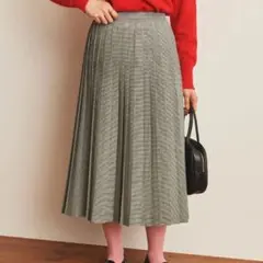child woman チェック　プリーツスカートのサムネイル