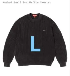 Supreme Washed Small Box Waffle Sweater - メルカリ
