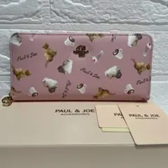 新品 ポール＆ジョー アクセソワ 長財布 ラウンドファスター ピンクのサムネイル