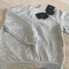 H&M グレー トレーナー 裏起毛110/116
