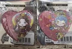 アイカツ 衣装展 ハート缶バッジ みやび ニノ