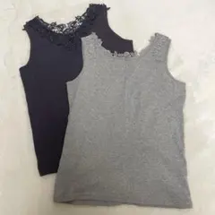 レースタンクトップ2点セット Mサイズ