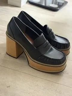 CAMPER ローファー 厚底 ヒール レザー 24cm EU38 グランジ - メルカリ