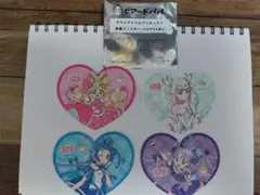 キミとアイドルプリキュア 紙製コースター 4枚セット