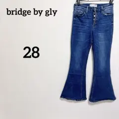 カジュアルデニム 【28】ブーツカット フレア 細見え 足長 ジーパン レトロ