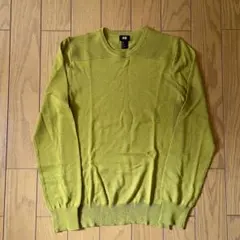 H&M ニットセーター ライトゴールド