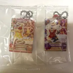 アイカツ　だれでもアイドル活動アクリルチャーム3 神崎美月　有栖川おとめ