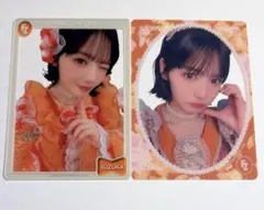 鎮西寿々歌 FRUITS ZIPPER クリアトレカ 2種