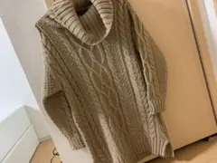ニットワンピース