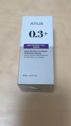 【新品未開封】おまとめ　アヌアレチノール0.3 2箱、ビタミン2箱セット Amazon.co.jp: ANUA(アヌア)レチノール0.3ナイアシンセラム30ml