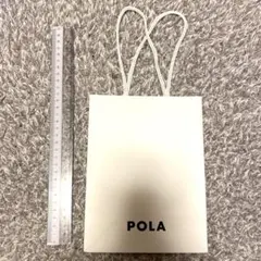 ポーラ　POLA ショップ袋 ホワイト　紙袋