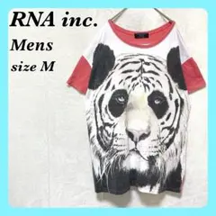RNA inc. 半袖 Tシャツ サイズM ホワイト レッド メンズ E廃盤