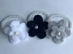 (31) 3点セット　フェルトの指輪　リング