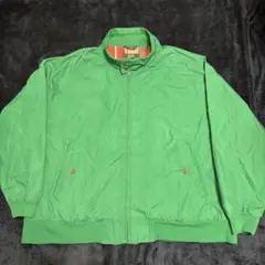 古着 オシャレ緑色ジャンパー